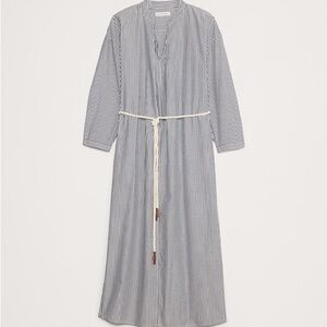 Banana Republic Striped Midi Dress - XL